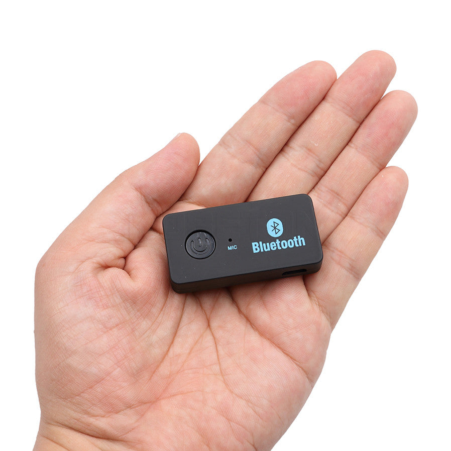 2017 New 3.5mm Wireless Bluetooth Audio Music Receiver Streaming Car  Car Kit with Mic for Speaker Headphone MP3 Phone