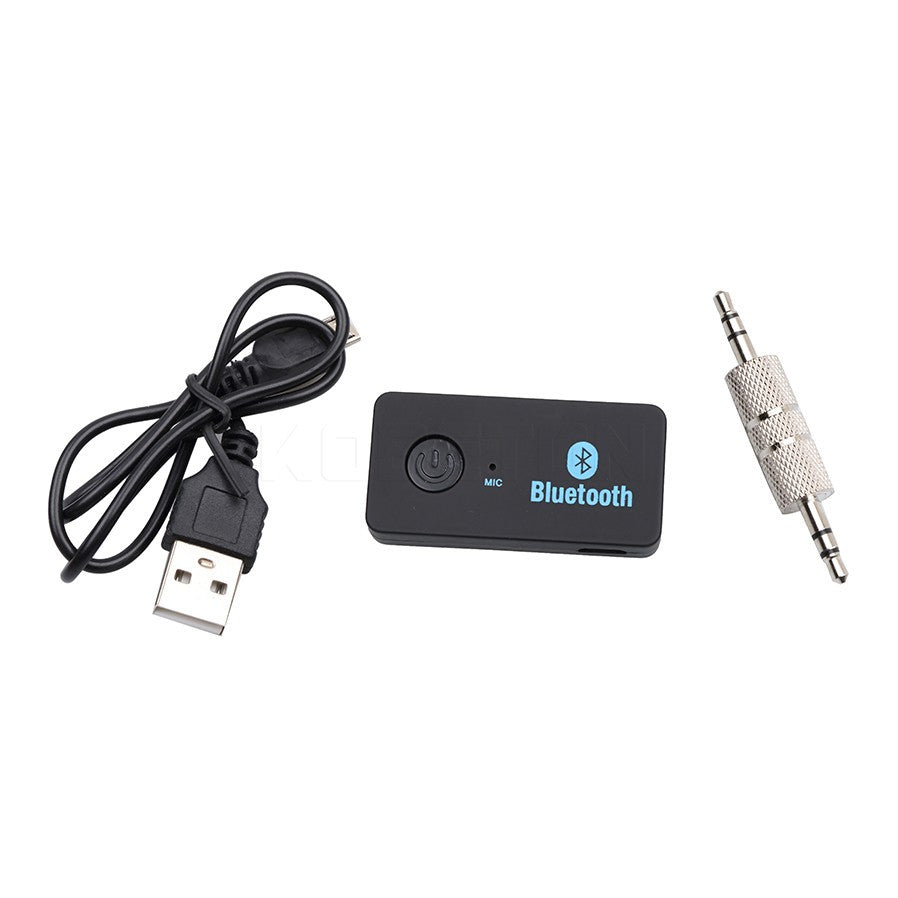 2017 New 3.5mm Wireless Bluetooth Audio Music Receiver Streaming Car  Car Kit with Mic for Speaker Headphone MP3 Phone