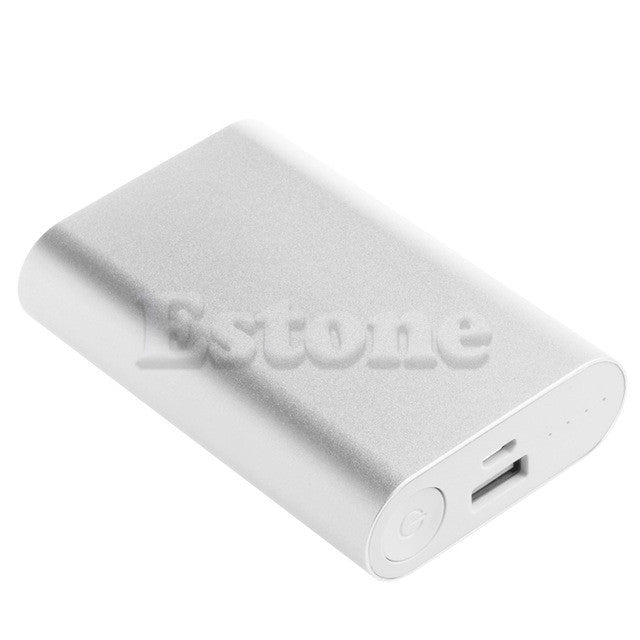 5V 2.1A Aluminum Power Bank Case Kit 3X 18650 Battery Charger Box for Cell Phone