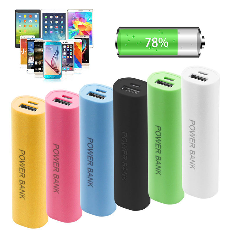 USB Mobile Power Bank Charger Pack Box Battery Case For 1 x 18650 Portable