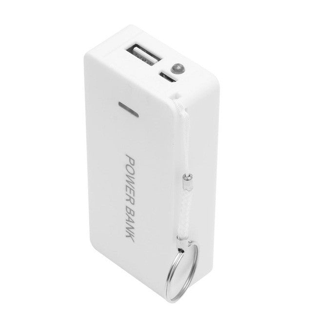 5V 1A 2 x 18650 Battery Power Bank Case With LED DIY Box Charger For Cell Phone