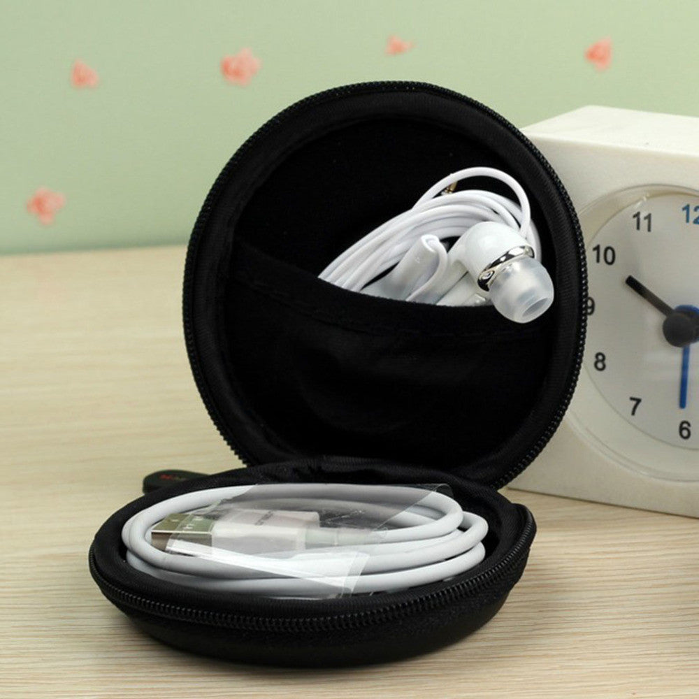 1Pc Hold Case Storage Carrying Hard Bag Box for Earphone Headphone Earbuds memory Card