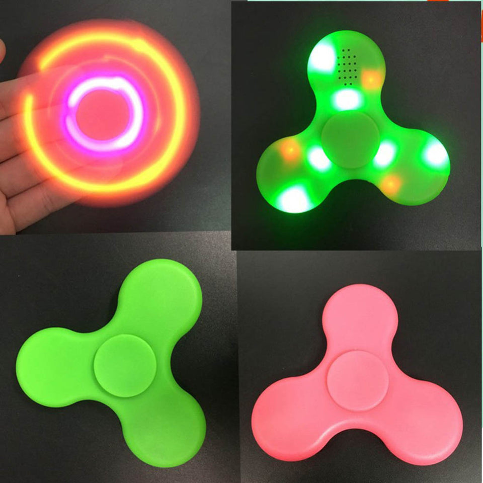 2017 MINI Bluetooth Speaker Music Fidget Spinner EDC Hand Spinner For Autism And Kids/Adult Funny Fidget Toy