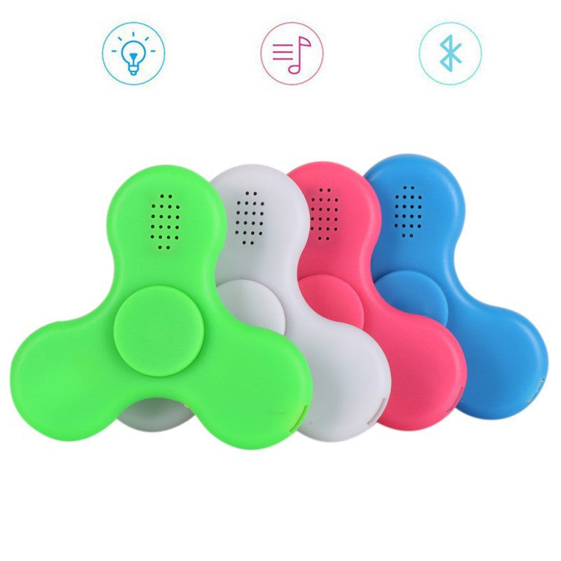 2017 MINI Bluetooth Speaker Music Fidget Spinner EDC Hand Spinner For Autism And Kids/Adult Funny Fidget Toy