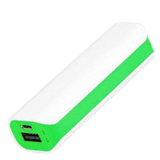 USB 2600mAh 1 x 18650 External Battery Case Charger Power Bank DIY Box Portable