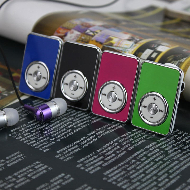 Mini Clips Mp3 Player Sports Portable Mp3 Music Player Media Player Supports 8GB Micro SD Drop Shipping