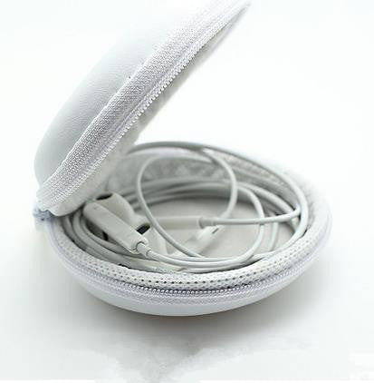 mini cute  Storage Bag Earphone/case Box for Earphone accessories  Portable Mini round Storage  Bag