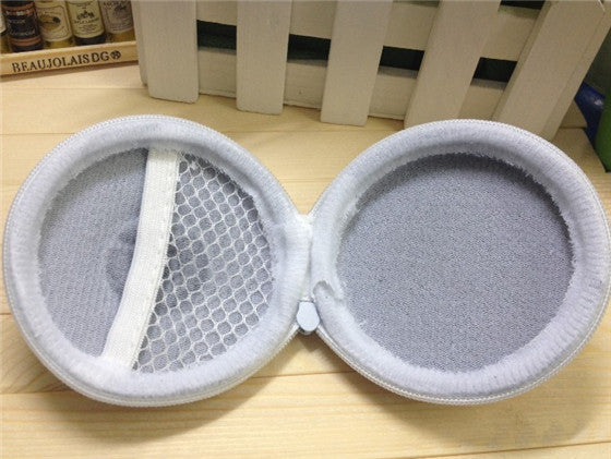 mini cute  Storage Bag Earphone/case Box for Earphone accessories  Portable Mini round Storage  Bag